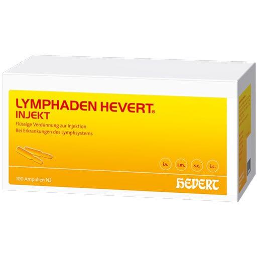 Lymphatic system, LYMPHADEN HEVERT inject ampoules UK