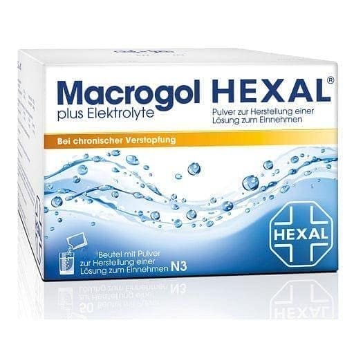 Macrogol 3350 sachets, HEXAL plus electrolytes UK