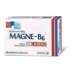 Magne B6 Cardio x 50 tablets, magnesium and b6 supplements UK