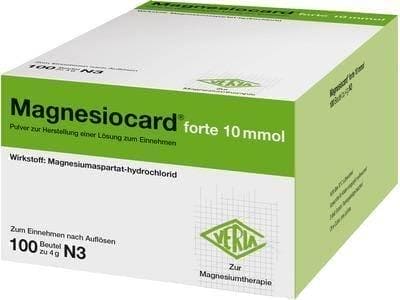 MAGNESIOCARD forte magnesium deficiency UK