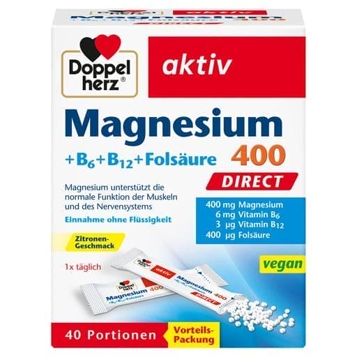 Magnesium+B vitamins DIRECT pellets UK