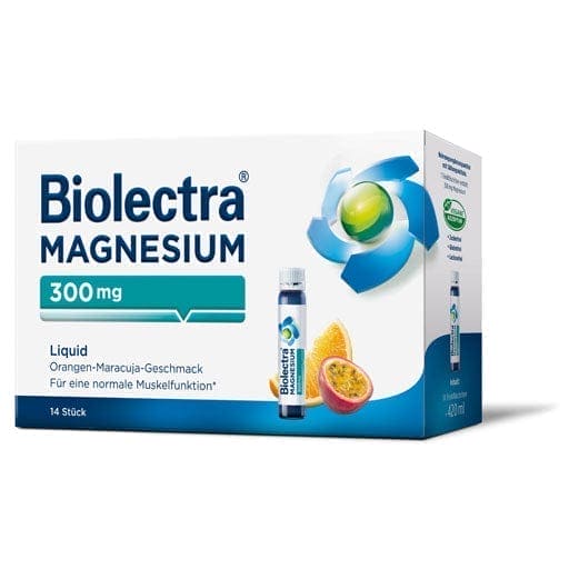 Magnesium citrate liquid, BIOLECTRA Magnesium 300mg Liquid UK