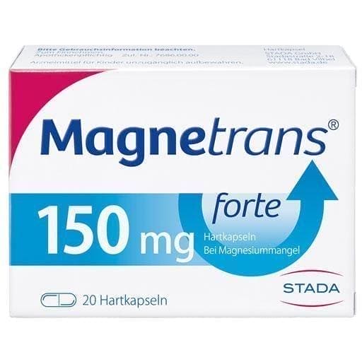 Magnesium deficiency MAGNETRANS forte 150 mg UK