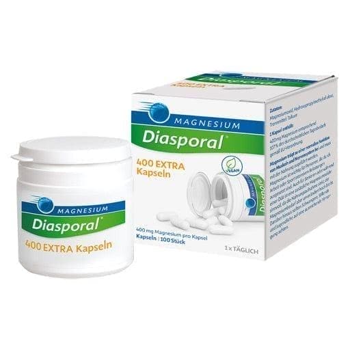 MAGNESIUM DIASPORAL 400 Extra Capsules UK