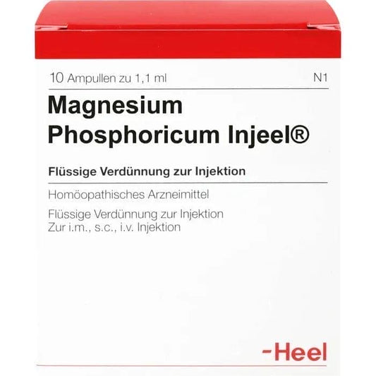 MAGNESIUM PHOSPHORICUM INJEEL forte, neuralgia, dysmenorrhoea UK