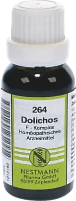 Male infertility, nervous disorders, aphrodisiac, DOLICHOS F Complex No.264 Dilution UK