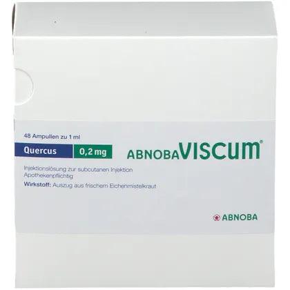 Malignant,benign tumor, precancerous lesions, ABNOBAVISCUM Quercus 0.2 mg ampoules UK