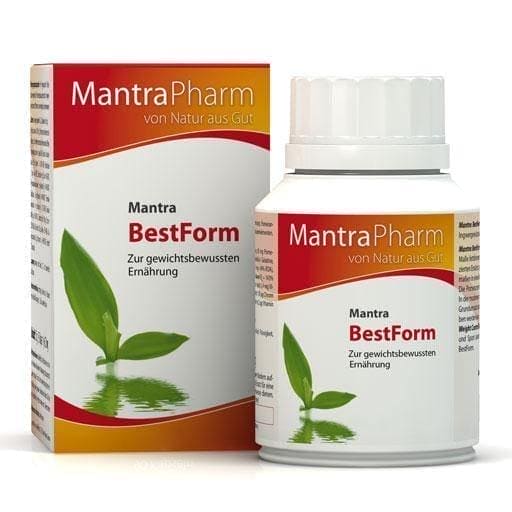 MANTRA BestForm capsules 180 pcs chitosan, bitter orange, ginger UK