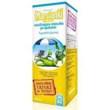 Martians Solar Moisturizing Lotion after sun 150ml, after sun lotion UK