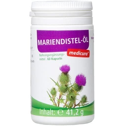 MARY THISTLE OIL capsules 500 mg 60 pcs UK