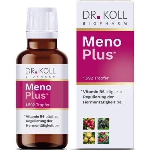 MENO PLUS Dr.Koll Gemmo Complex Vit.B12 B6 C Zinc UK