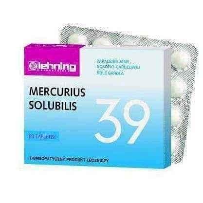 Mercurius Solubilis LEHNING Compl. 39, tonsillitis UK