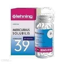 Mercurius Solubilis LEHNING Compl. 39, tonsillitis UK