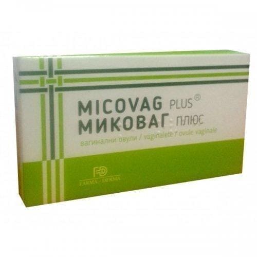 MICOVAG PLUS 10 vaginal ovules / MICOVAG PLUS UK