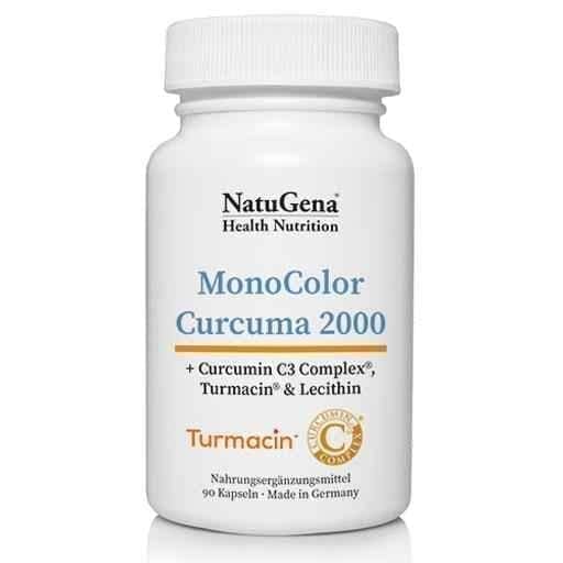 MONOCOLOR Curcuma 2000 capsules 90 pcs UK