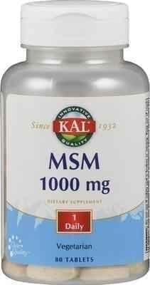 MSM 1000 mg tablets 80 pcs UK