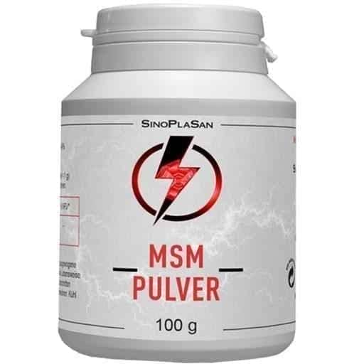 MSM POWDER Pur 99.9% methylsulfonylmethane 100 g UK