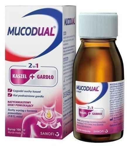 Mucodual syrup 100ml UK