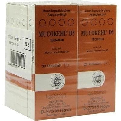 MUCOKEHL, Mucor racemosus tablets D 5 UK