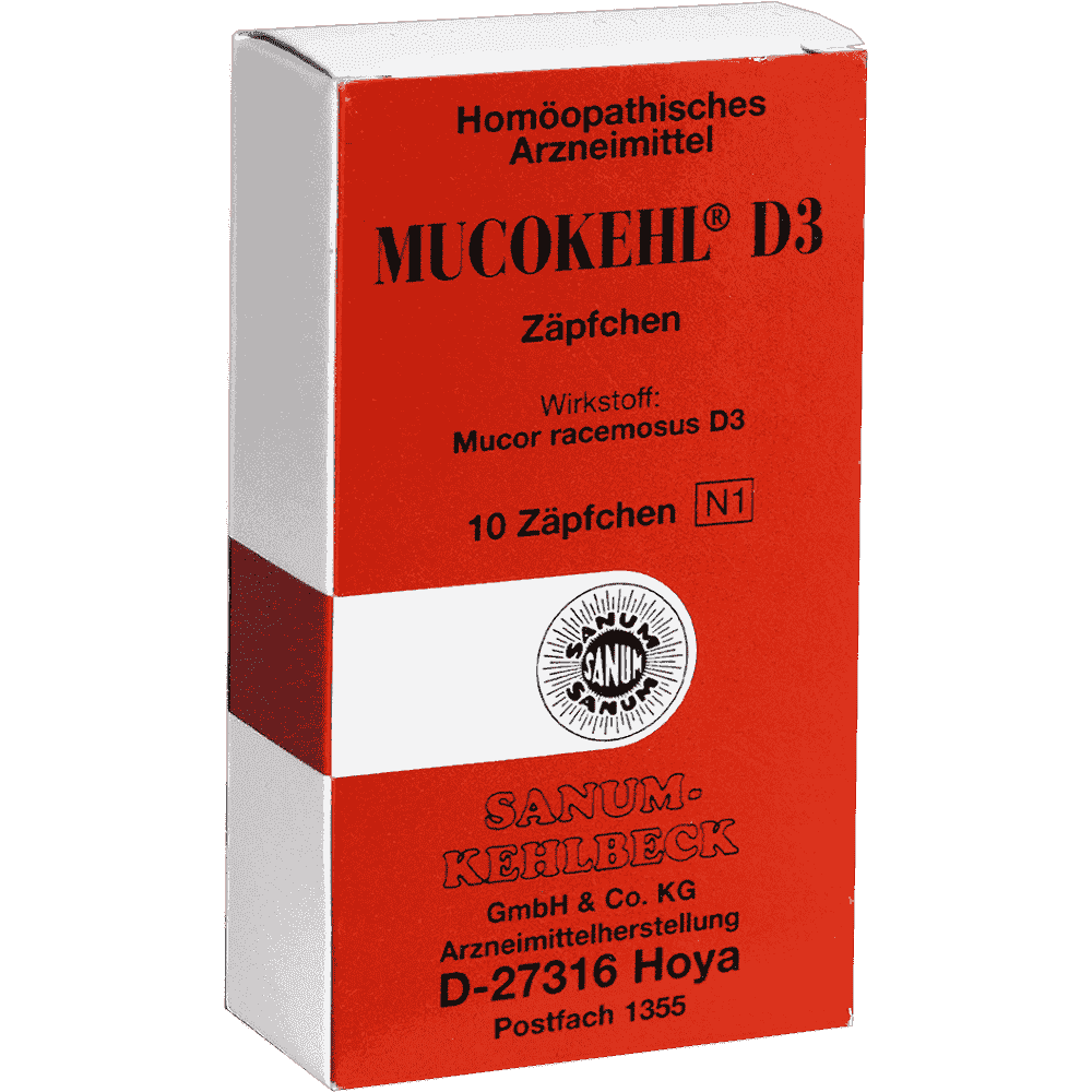 MUCOKEHL suppositories D 3, illnesses of the blood UK