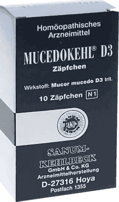 Mucor mucedo, MUCEDOKEHL D 3 suppositories UK