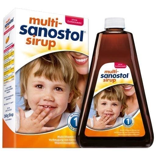 MULTI SANOSTOL multivitamin syrup UK