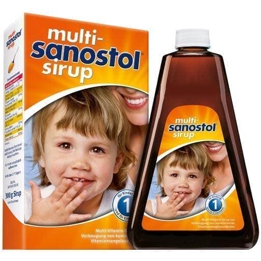 MULTI SANOSTOL syrup, Children from 1 year UK – ELIVERA UK