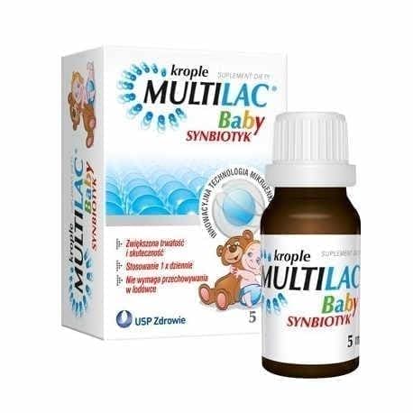 Multilac Baby Synbiotic drops 5ml, multilac probiotic UK