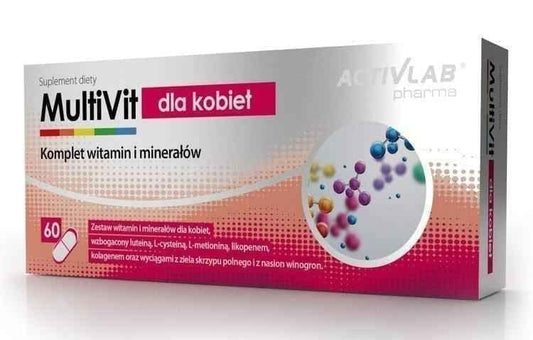 MultiVit for women x 60 capsules UK