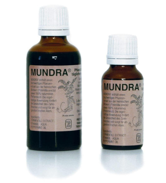 MUNDRA, tormentil, black peppermint essential oil, Potentilla erecta UK