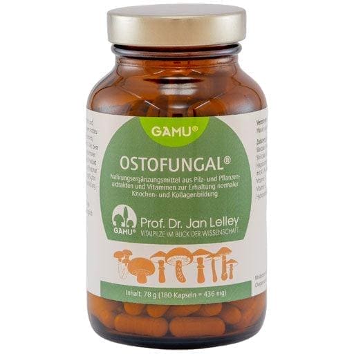 Mushroom and plant extracts with vitamins C, K and D3, OSTOFUNGAL Capsules UK