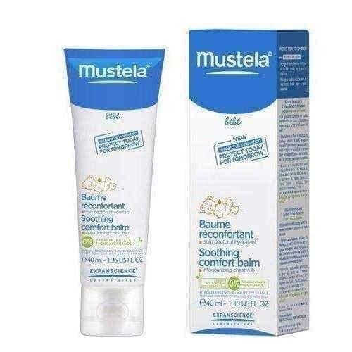 MUSTELA Bebe balm to rub the chest 40ml, mustela baby UK