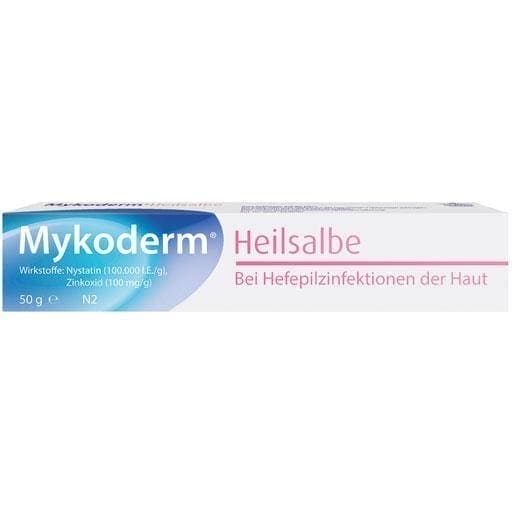 MYKODERM healing zinc nystatin fungal diseases ointment UK
