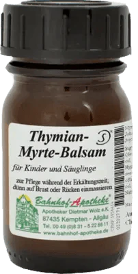 Myrtle and thyme, balm for children UK