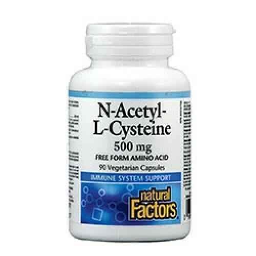 N-Acetyl-L-Cysteine 500 mg x 90 capsules UK