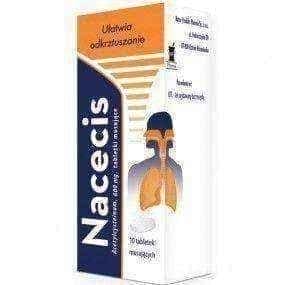 NACECIS 600mg x 10 effervescent tablets UK