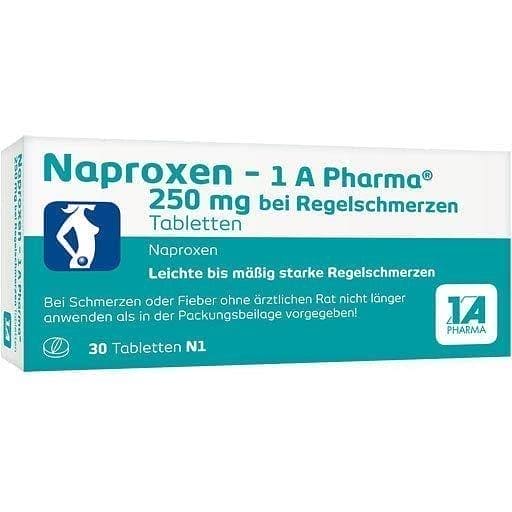 NAPROXEN-1A Pharma menstrual pain UK