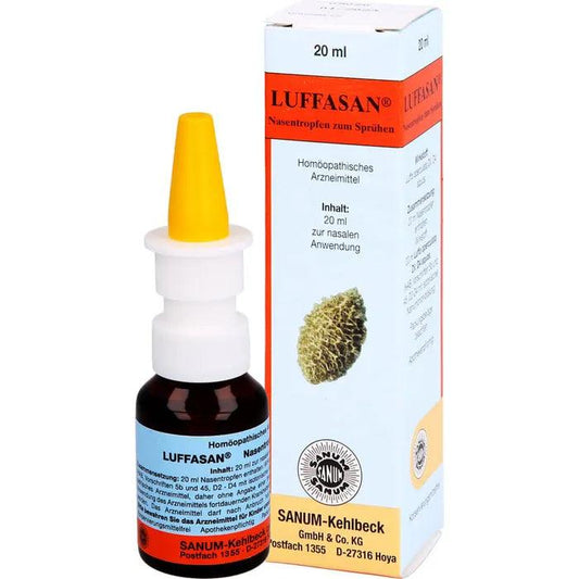 Nasal spray, LUFFASAN nasal drops for spraying UK
