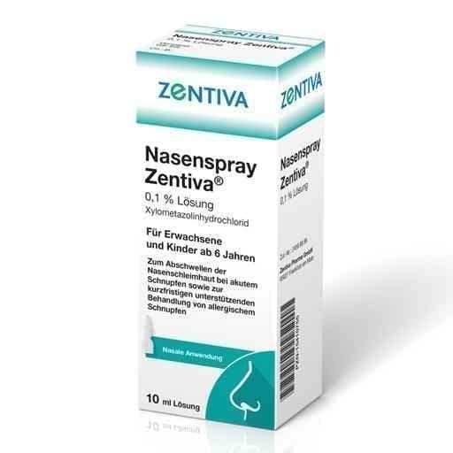 Nasal spray Zentiva 10 ml UK