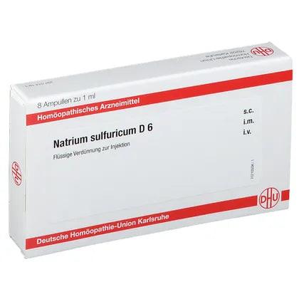 NATRIUM SULFURICUM D 6 ampoules UK