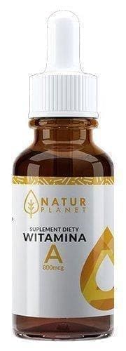 Natur Planet Vitamin A drops 30ml UK