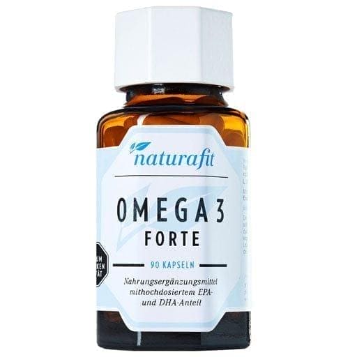 NATURAFIT Omega-3 forte capsules UK