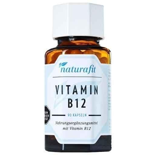 NATURAFIT vitamin B12 capsules 90 pcs UK