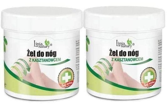 Nature Line Leg Gel with horse chestnut 250ml + 250ml UK