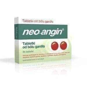 NEO-Angin x 24 lozenges, tonsillitis UK