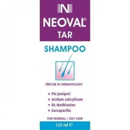 NEOVAL TAR SHAMPOO AGAINST PSORIASIS AND SEBOREA DERMATITIS 125 ml. UK
