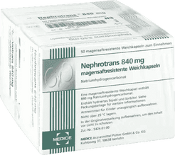 NEPHROTRANS 840 Mg Sodium Hydrogen Carbonate Renal Insufficiency nephrotrans-840-mg-sodium-hydrogen-carbonate-renal-insufficiency