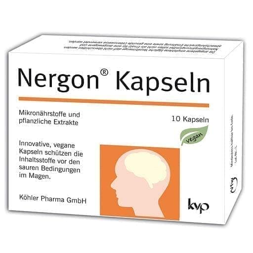 NERGON st john's wort vegan capsules UK