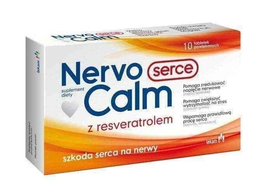 NervoCalm Heart x 10 tablets UK