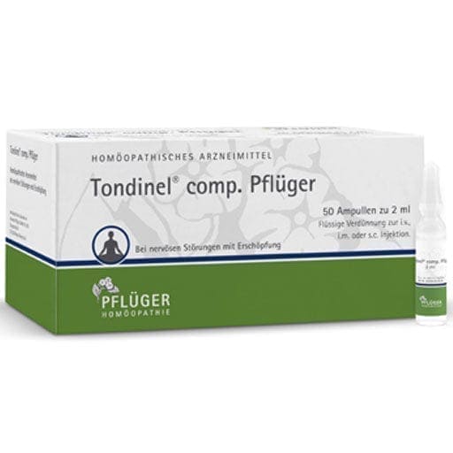 Nervous system disorders, nervous exhaustion, TONDINEL comp. Pfluger ampoules UK